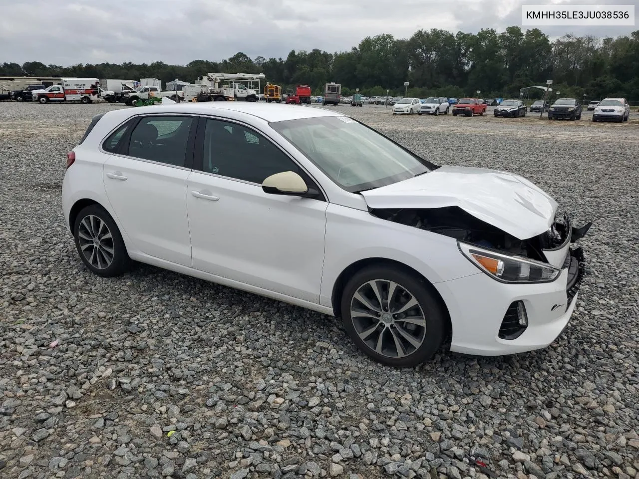 2018 Hyundai Elantra Gt VIN: KMHH35LE3JU038536 Lot: 71703894