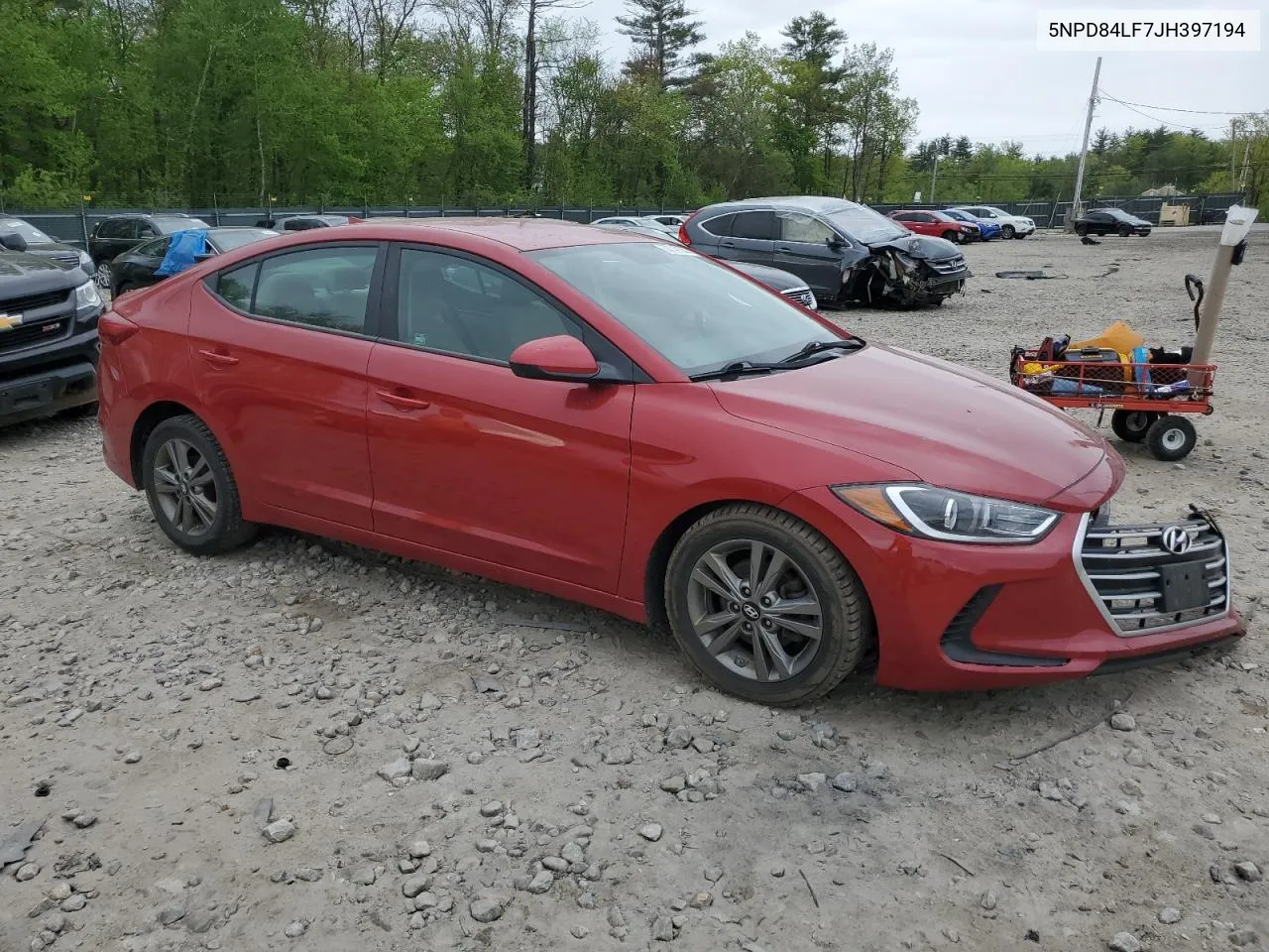 5NPD84LF7JH397194 2018 Hyundai Elantra Sel