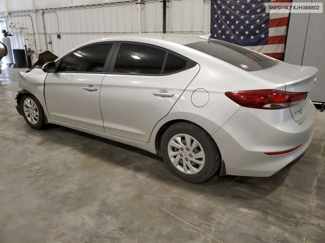 5NPD74LFXJH388802 2018 Hyundai Elantra Se