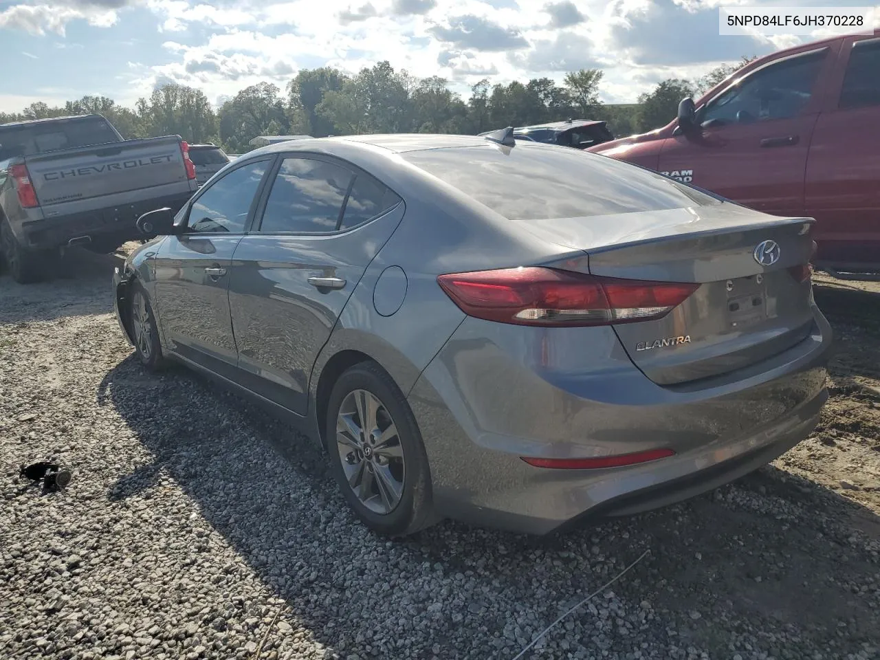 2018 Hyundai Elantra Sel VIN: 5NPD84LF6JH370228 Lot: 71815264