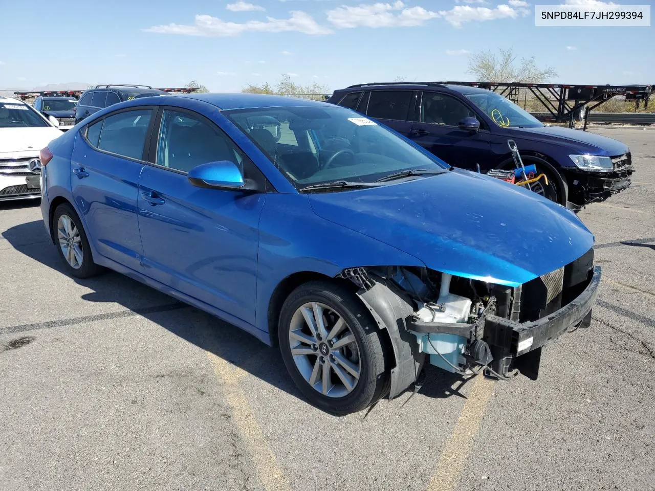 2018 Hyundai Elantra Sel VIN: 5NPD84LF7JH299394 Lot: 71826524