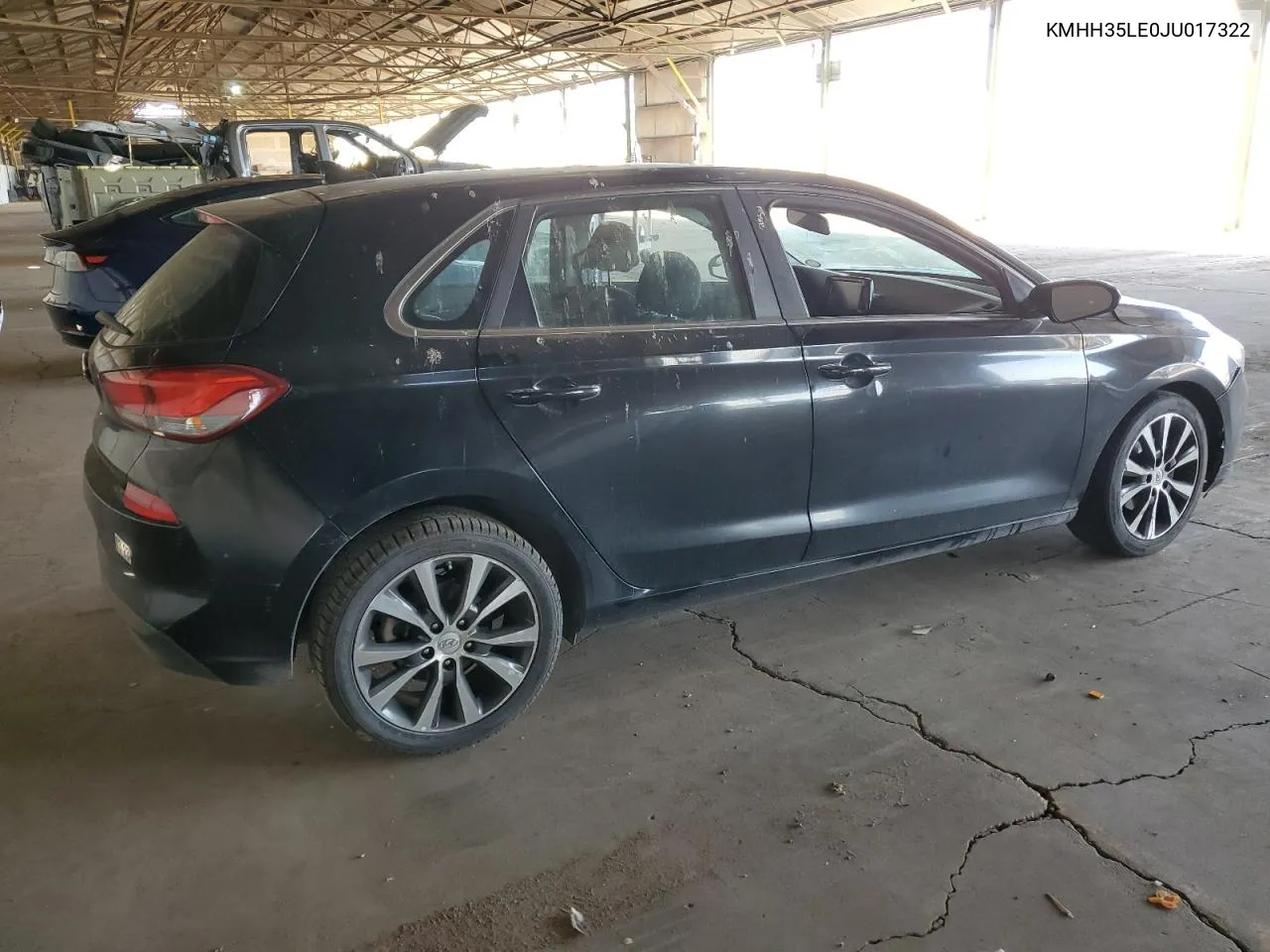 2018 Hyundai Elantra Gt VIN: KMHH35LE0JU017322 Lot: 71857674