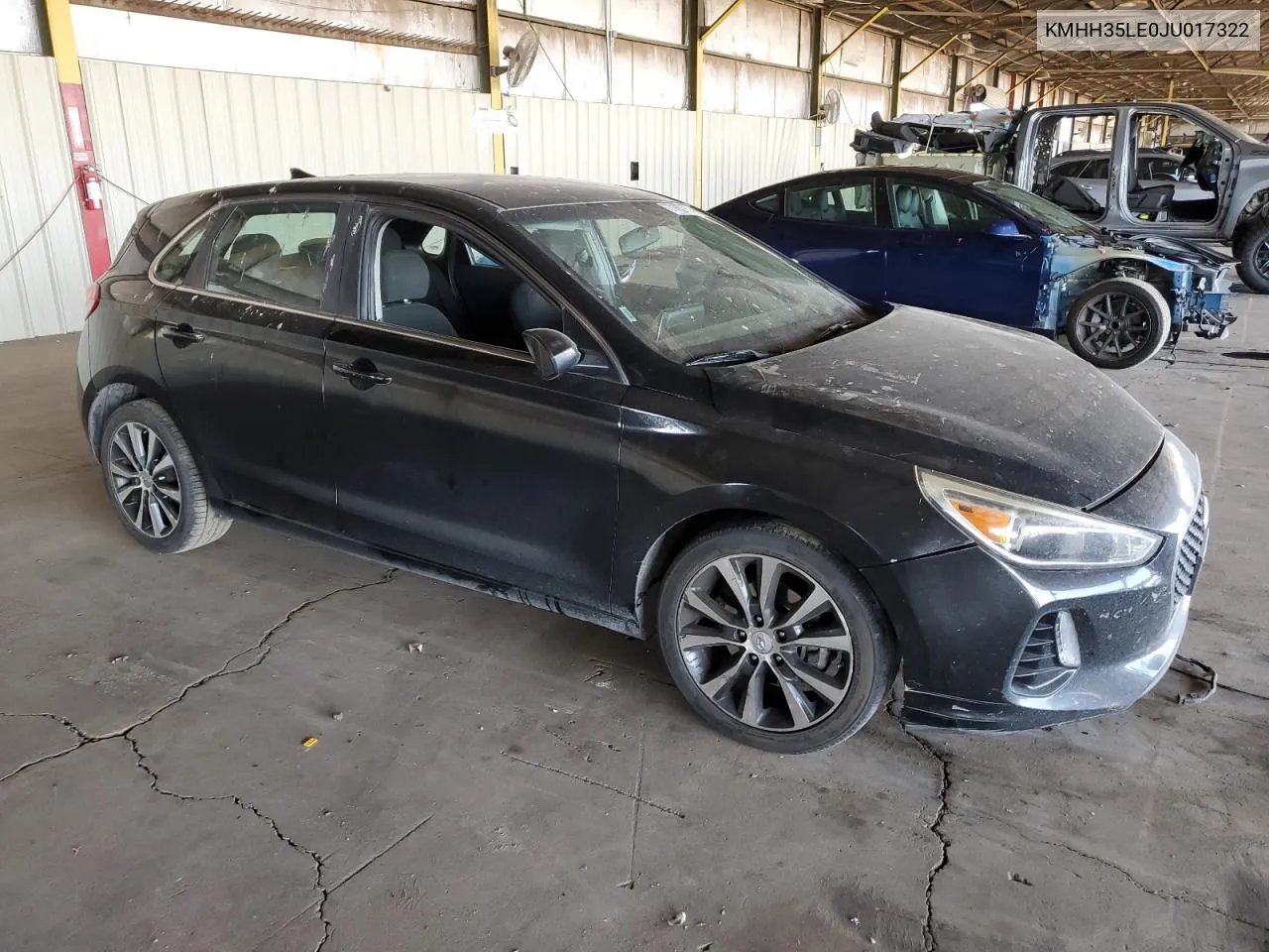 2018 Hyundai Elantra Gt VIN: KMHH35LE0JU017322 Lot: 71857674