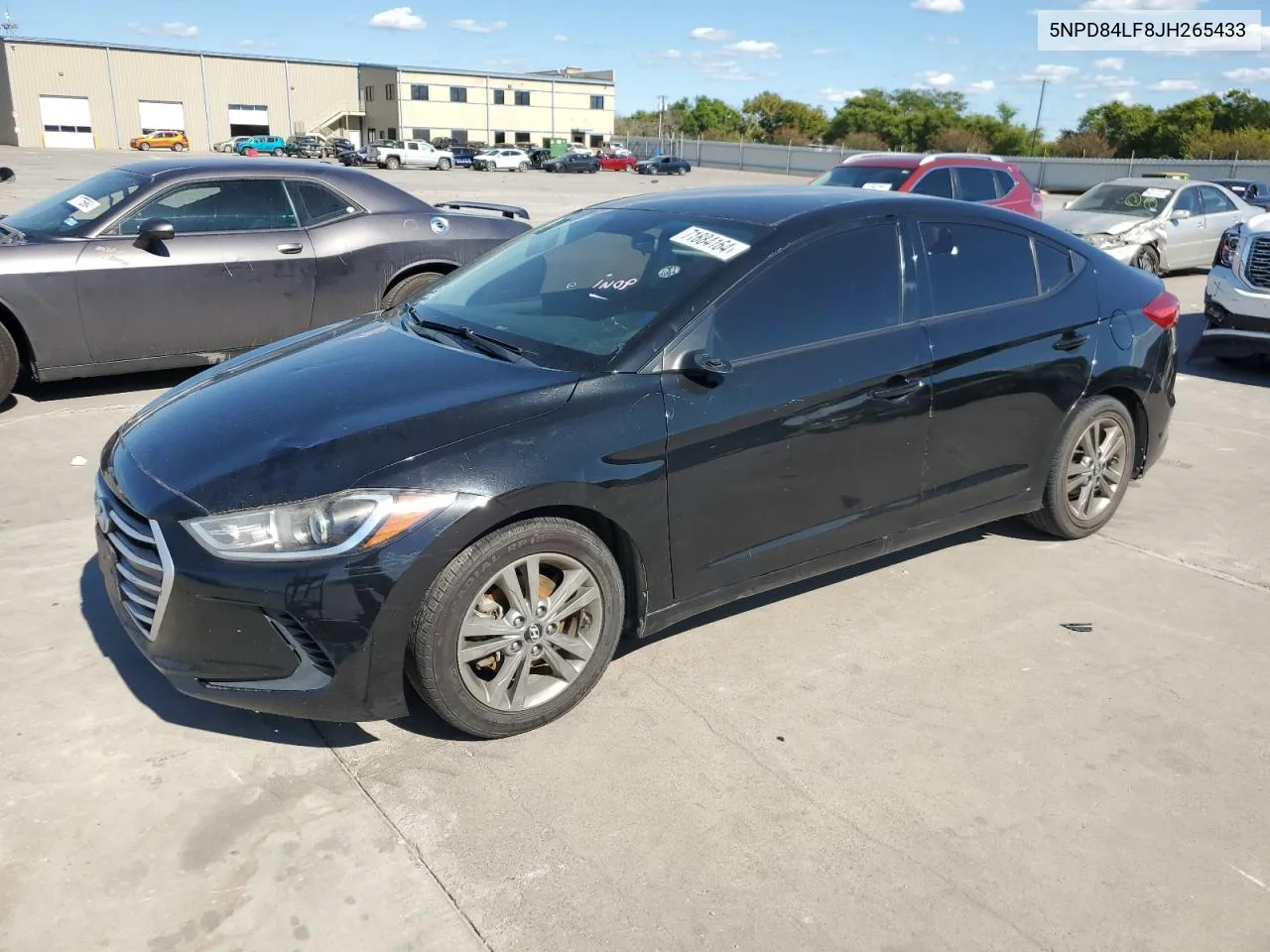 2018 Hyundai Elantra Sel VIN: 5NPD84LF8JH265433 Lot: 71884164