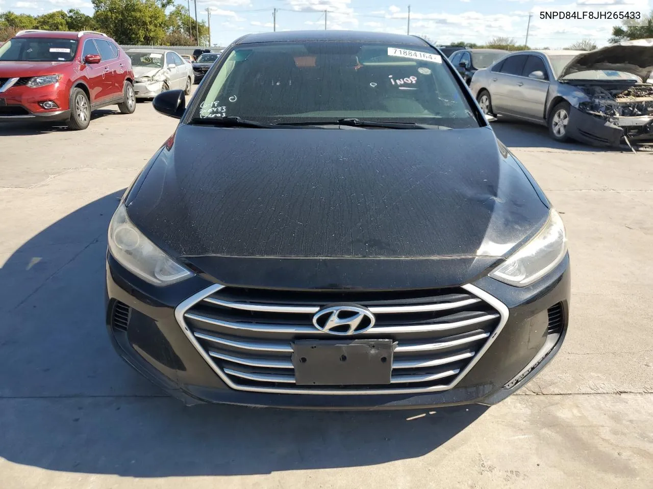 2018 Hyundai Elantra Sel VIN: 5NPD84LF8JH265433 Lot: 71884164