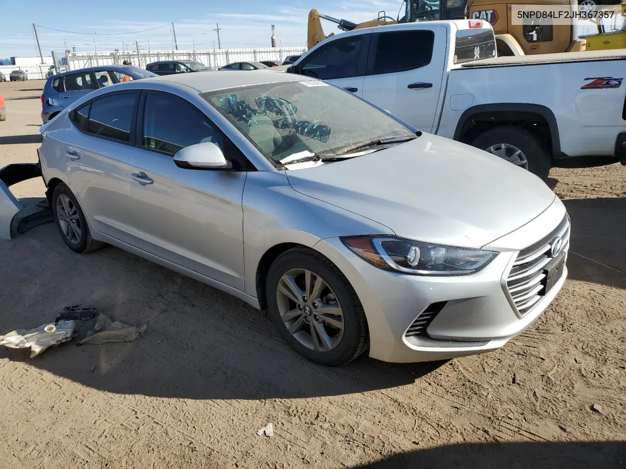 2018 Hyundai Elantra Sel VIN: 5NPD84LF2JH367357 Lot: 71923464