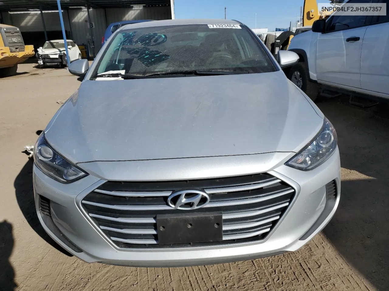 5NPD84LF2JH367357 2018 Hyundai Elantra Sel