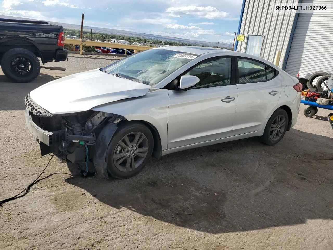 5NPD84LF1JH327366 2018 Hyundai Elantra Sel