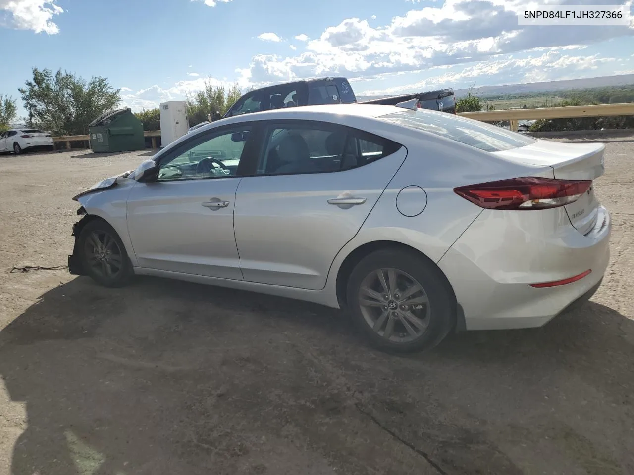 5NPD84LF1JH327366 2018 Hyundai Elantra Sel