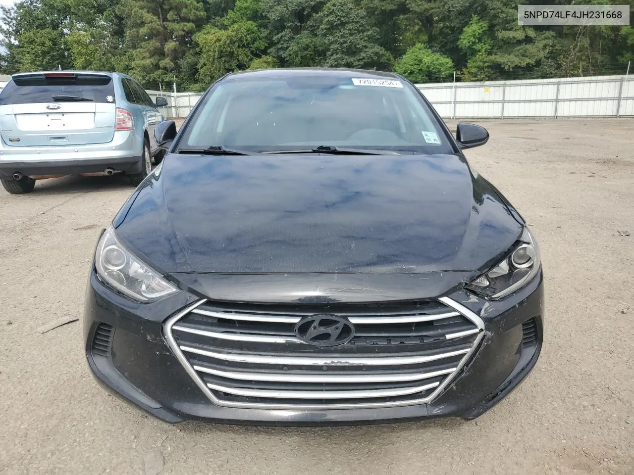 5NPD74LF4JH231668 2018 Hyundai Elantra Se