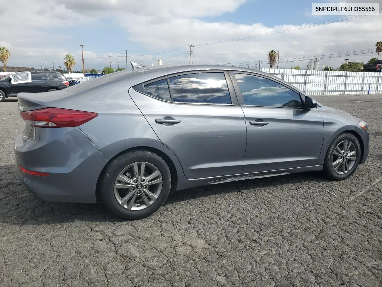 5NPD84LF6JH355566 2018 Hyundai Elantra Sel