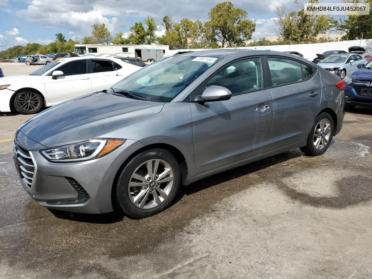 KMHD84LF0JU452067 2018 Hyundai Elantra Sel