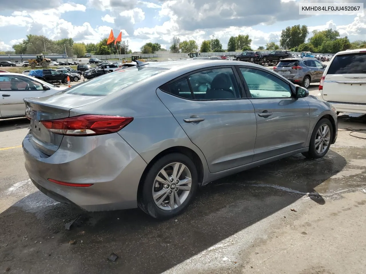 2018 Hyundai Elantra Sel VIN: KMHD84LF0JU452067 Lot: 72047144