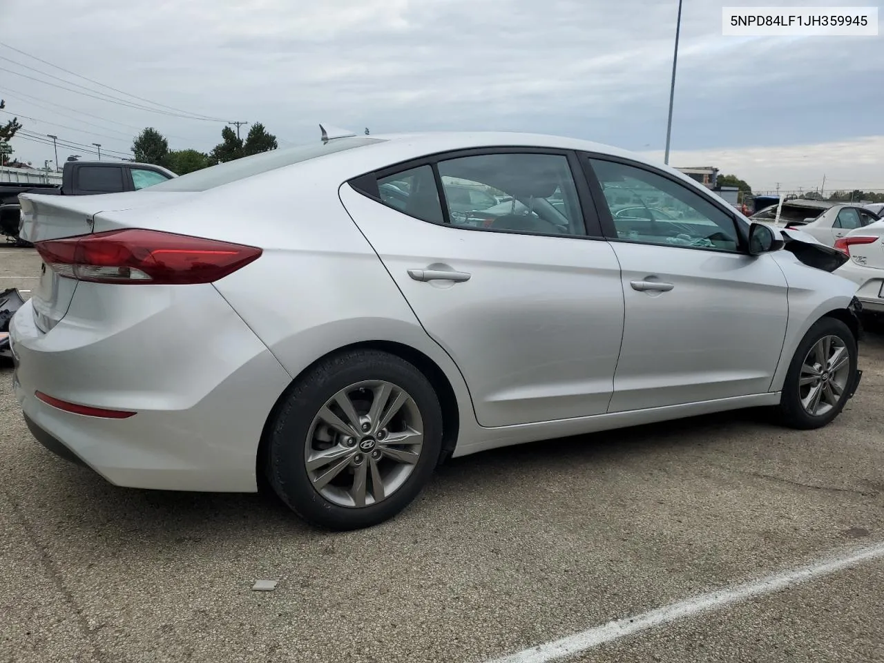 2018 Hyundai Elantra Sel VIN: 5NPD84LF1JH359945 Lot: 72107404