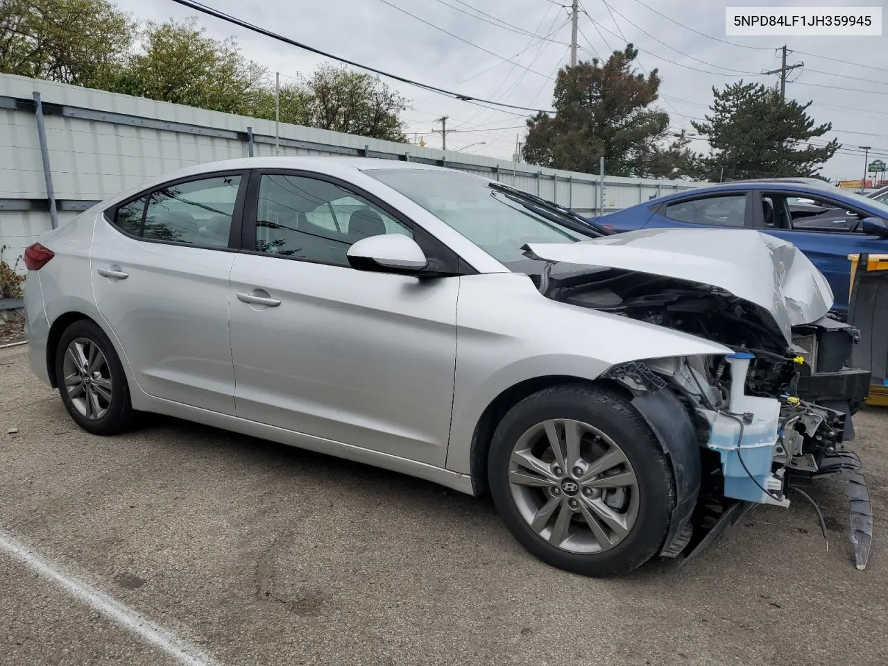 2018 Hyundai Elantra Sel VIN: 5NPD84LF1JH359945 Lot: 72107404