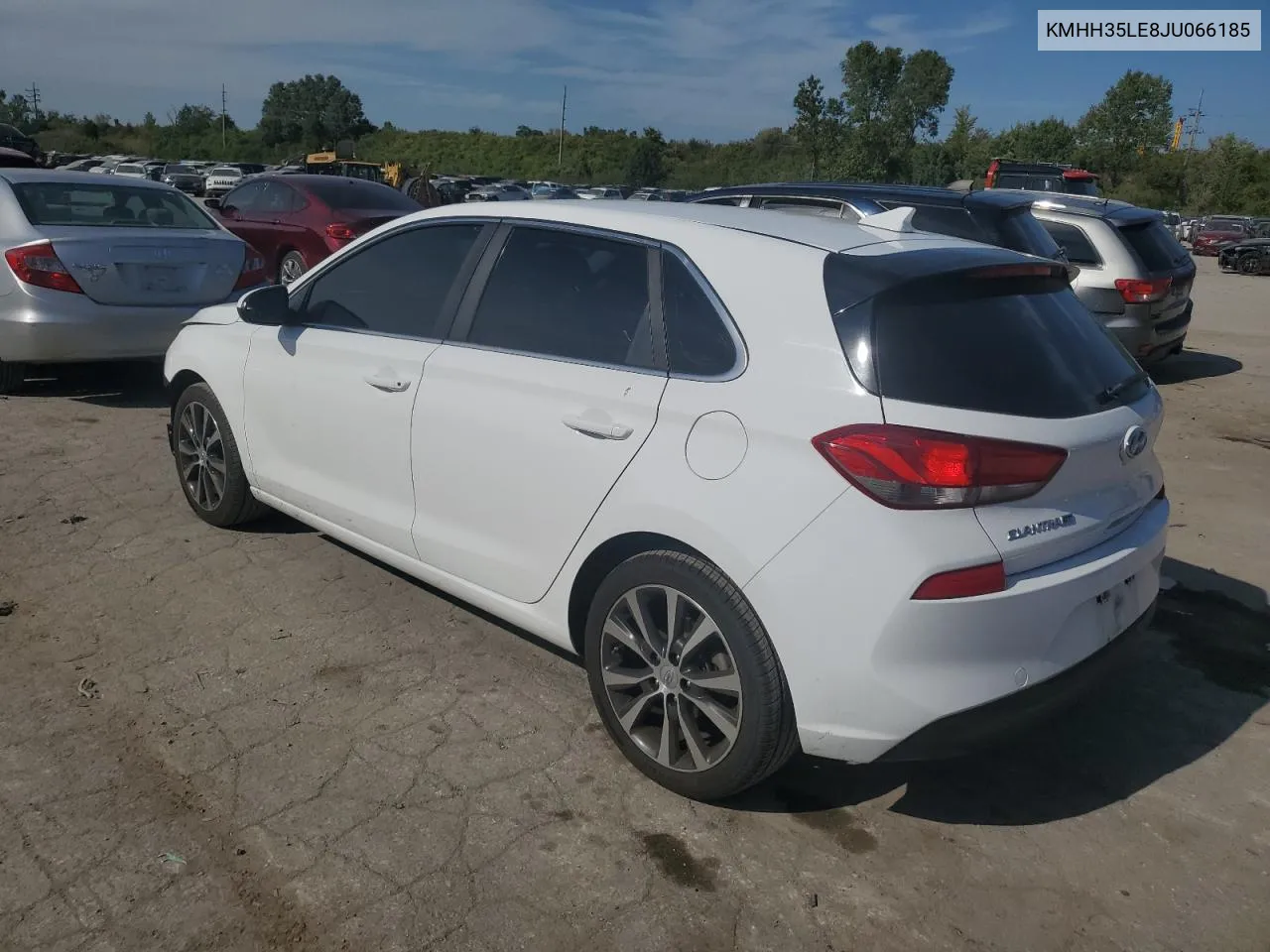 2018 Hyundai Elantra Gt VIN: KMHH35LE8JU066185 Lot: 72142274