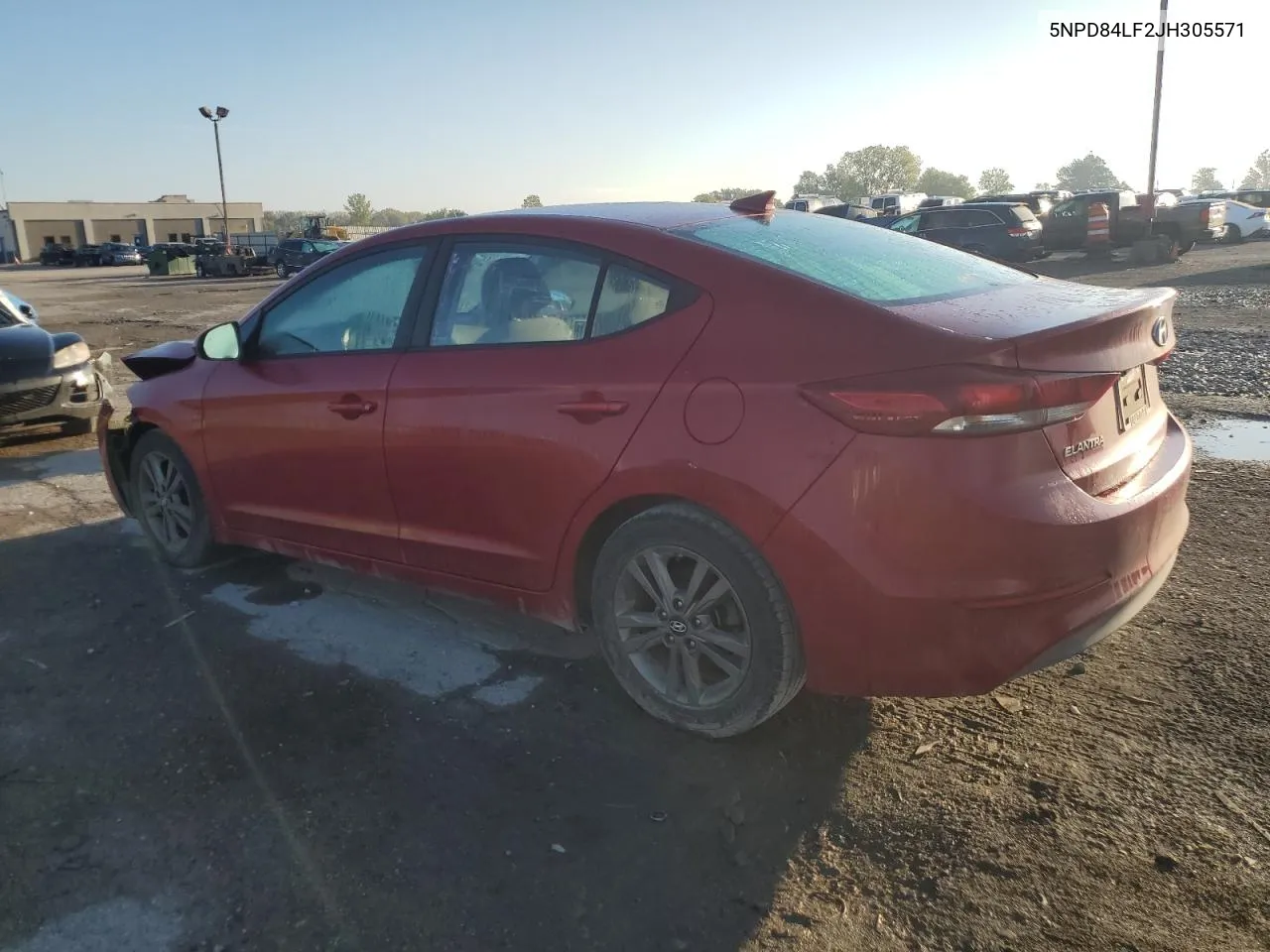 5NPD84LF2JH305571 2018 Hyundai Elantra Sel