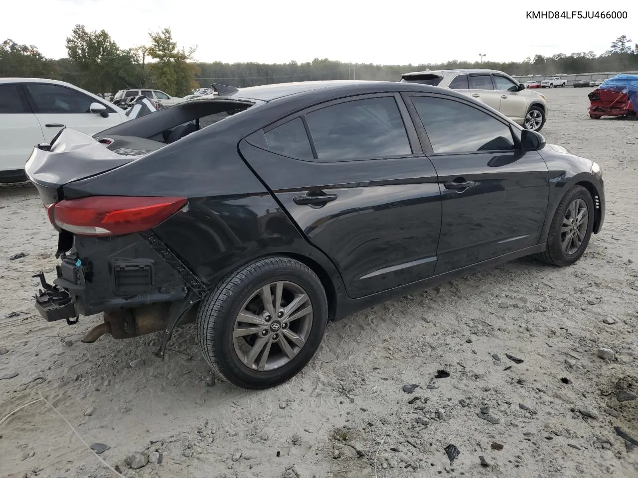 KMHD84LF5JU466000 2018 Hyundai Elantra Sel