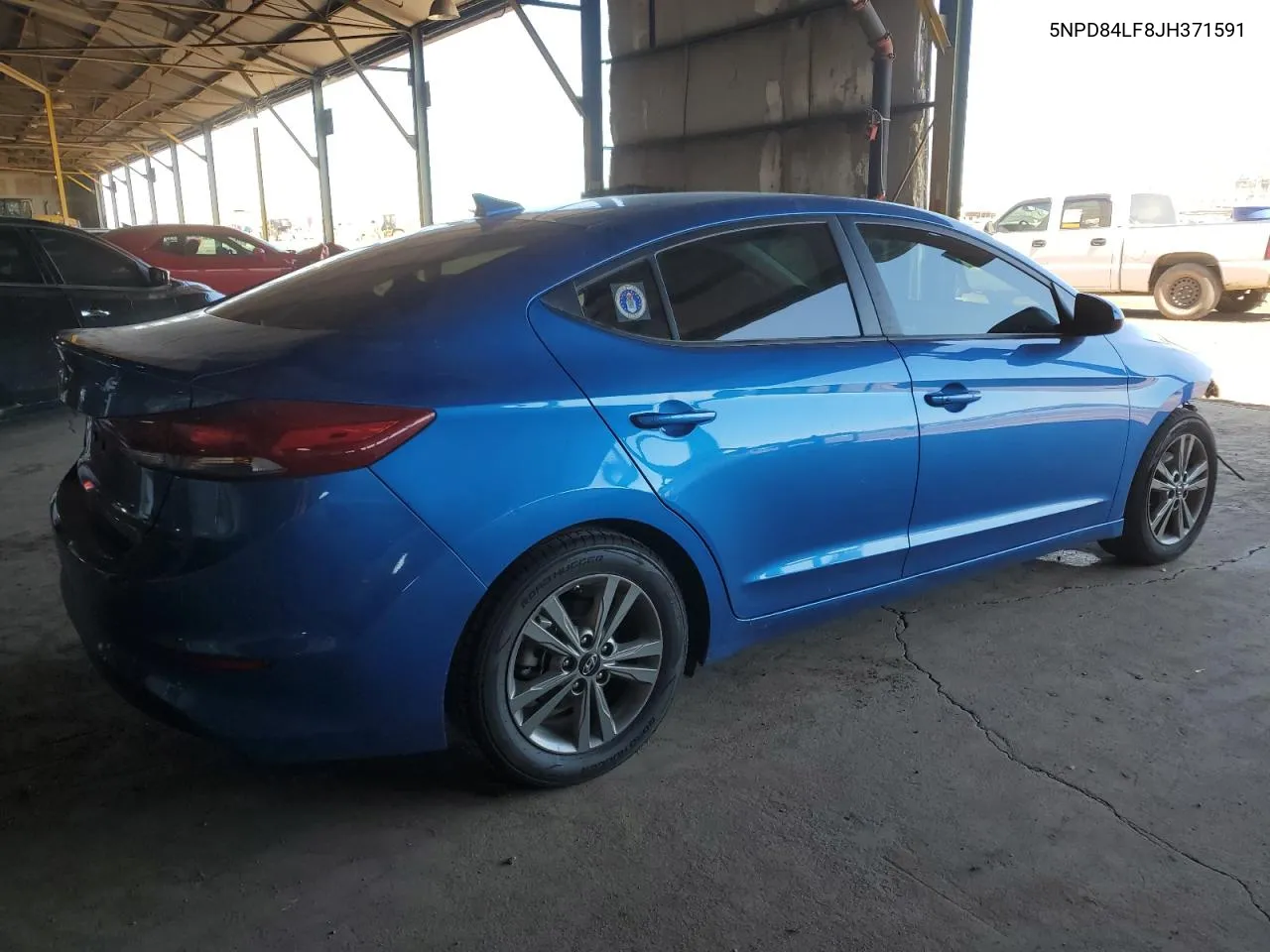 5NPD84LF8JH371591 2018 Hyundai Elantra Sel