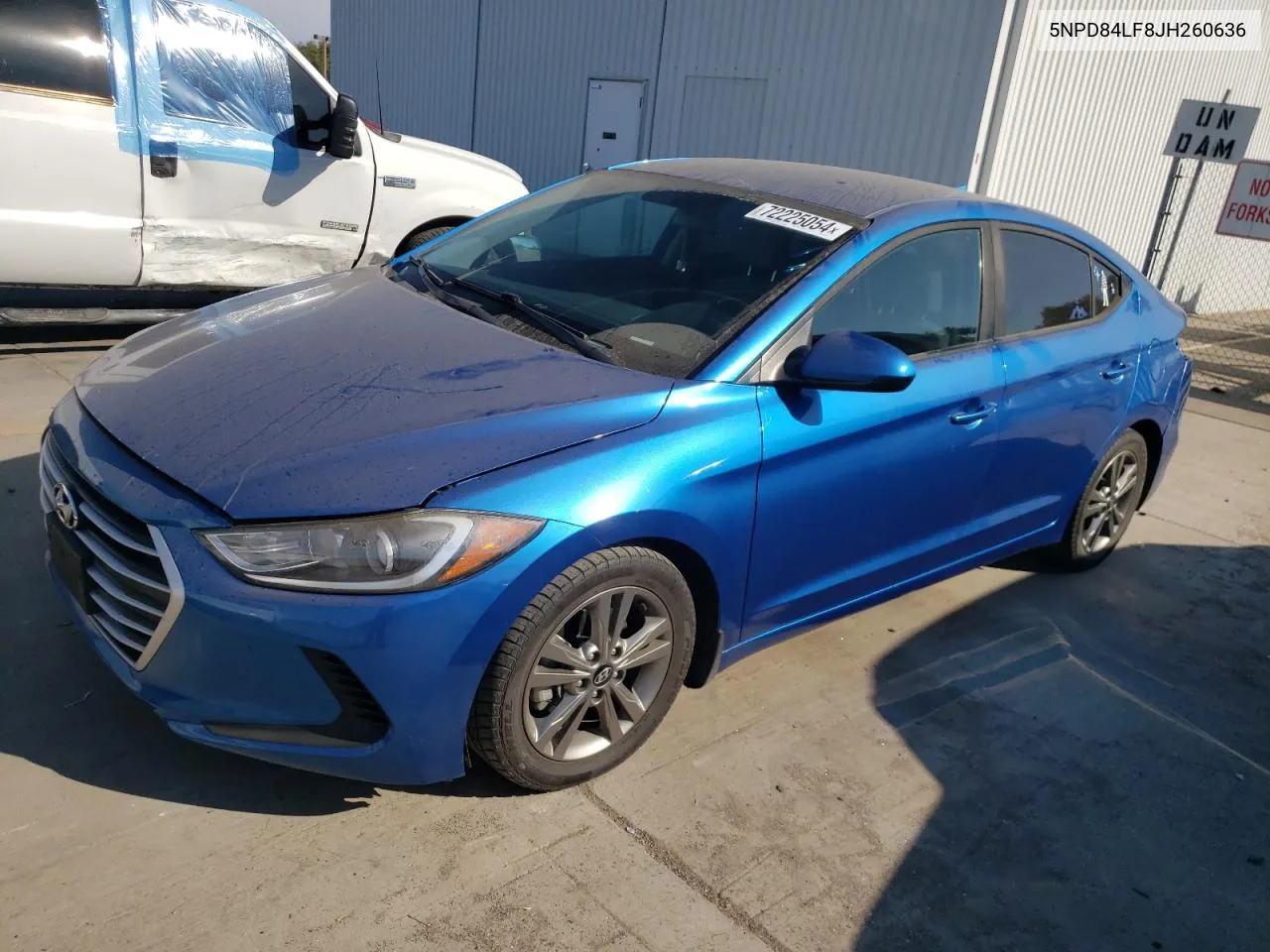 5NPD84LF8JH260636 2018 Hyundai Elantra Sel