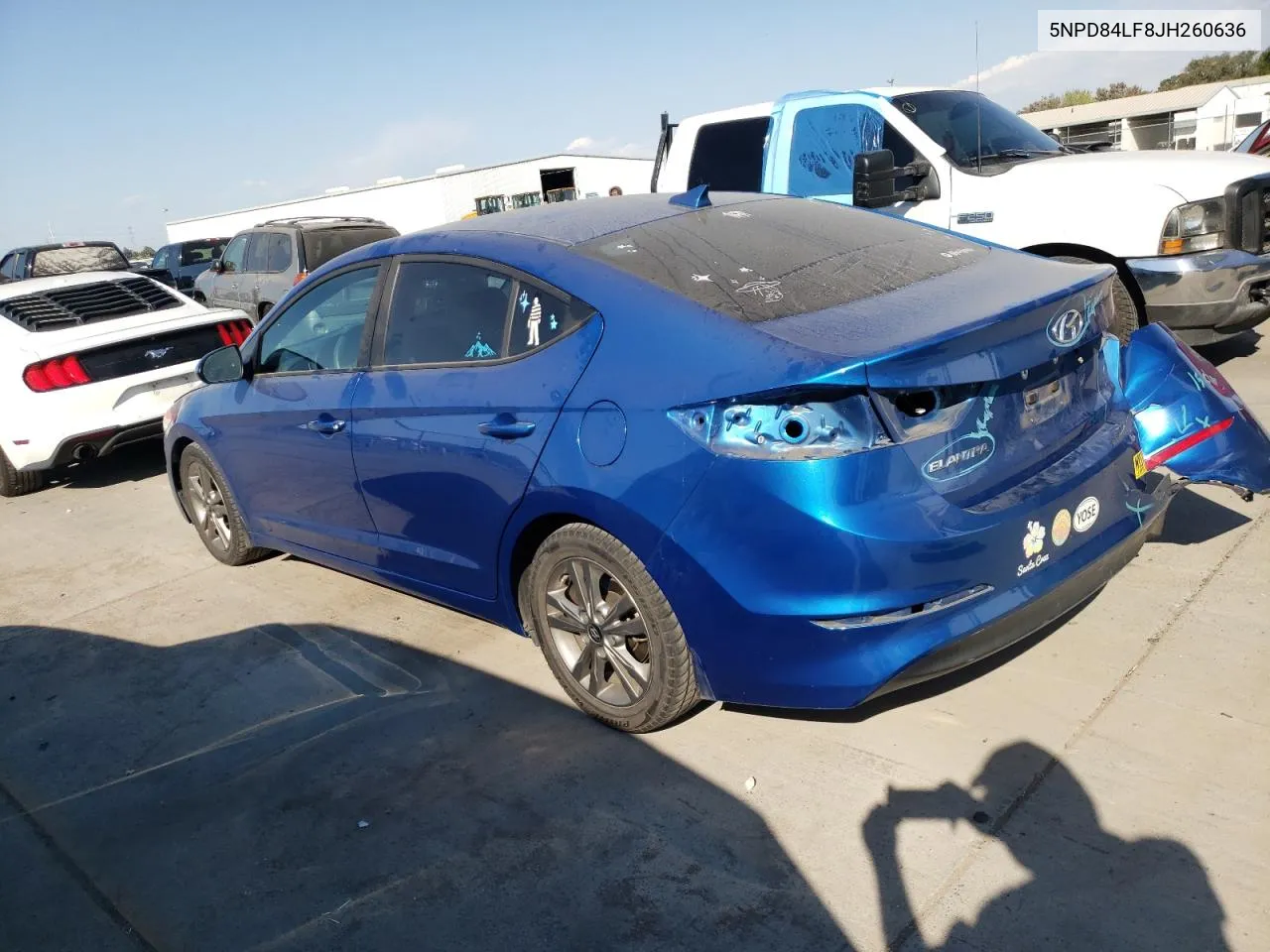 5NPD84LF8JH260636 2018 Hyundai Elantra Sel