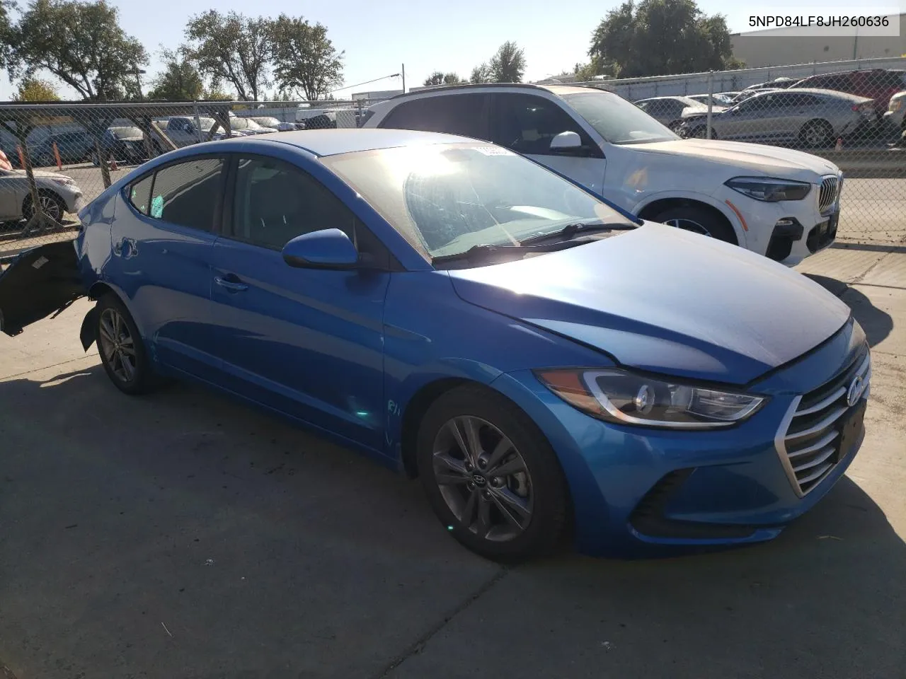 5NPD84LF8JH260636 2018 Hyundai Elantra Sel