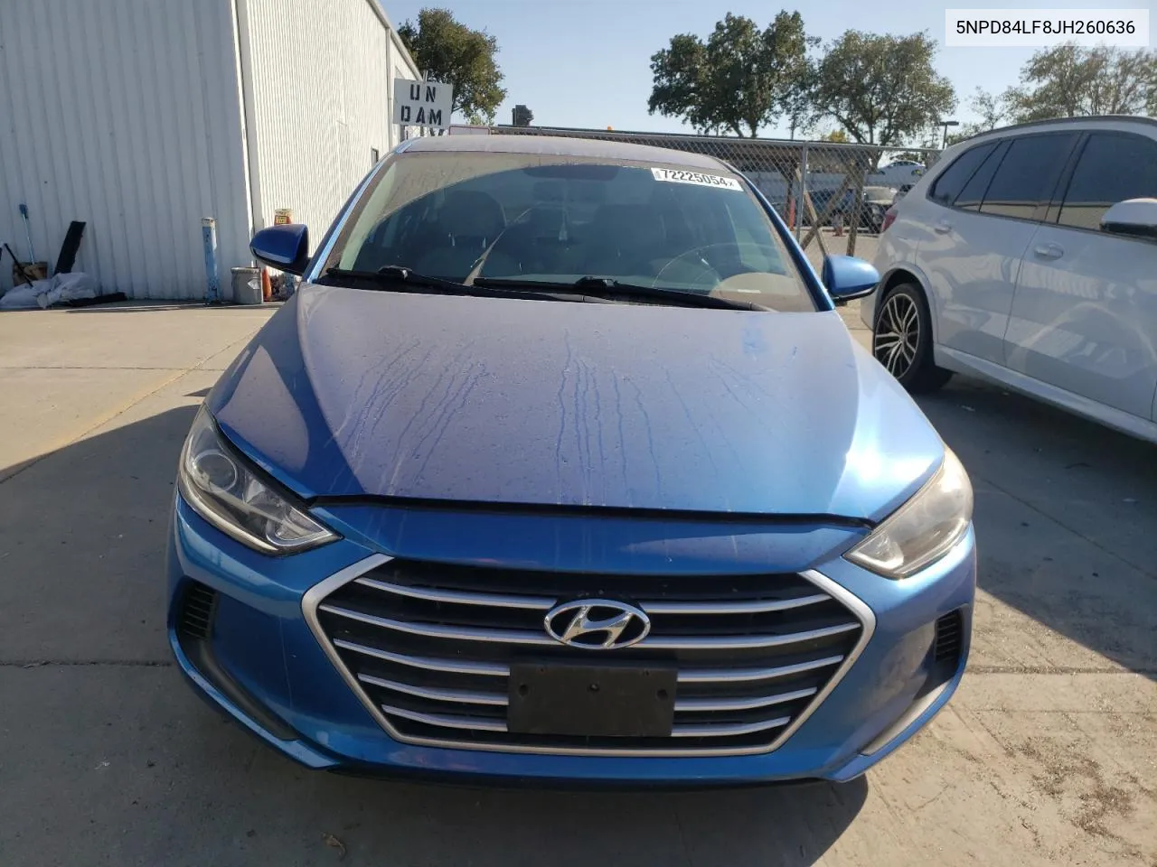 2018 Hyundai Elantra Sel VIN: 5NPD84LF8JH260636 Lot: 72225054