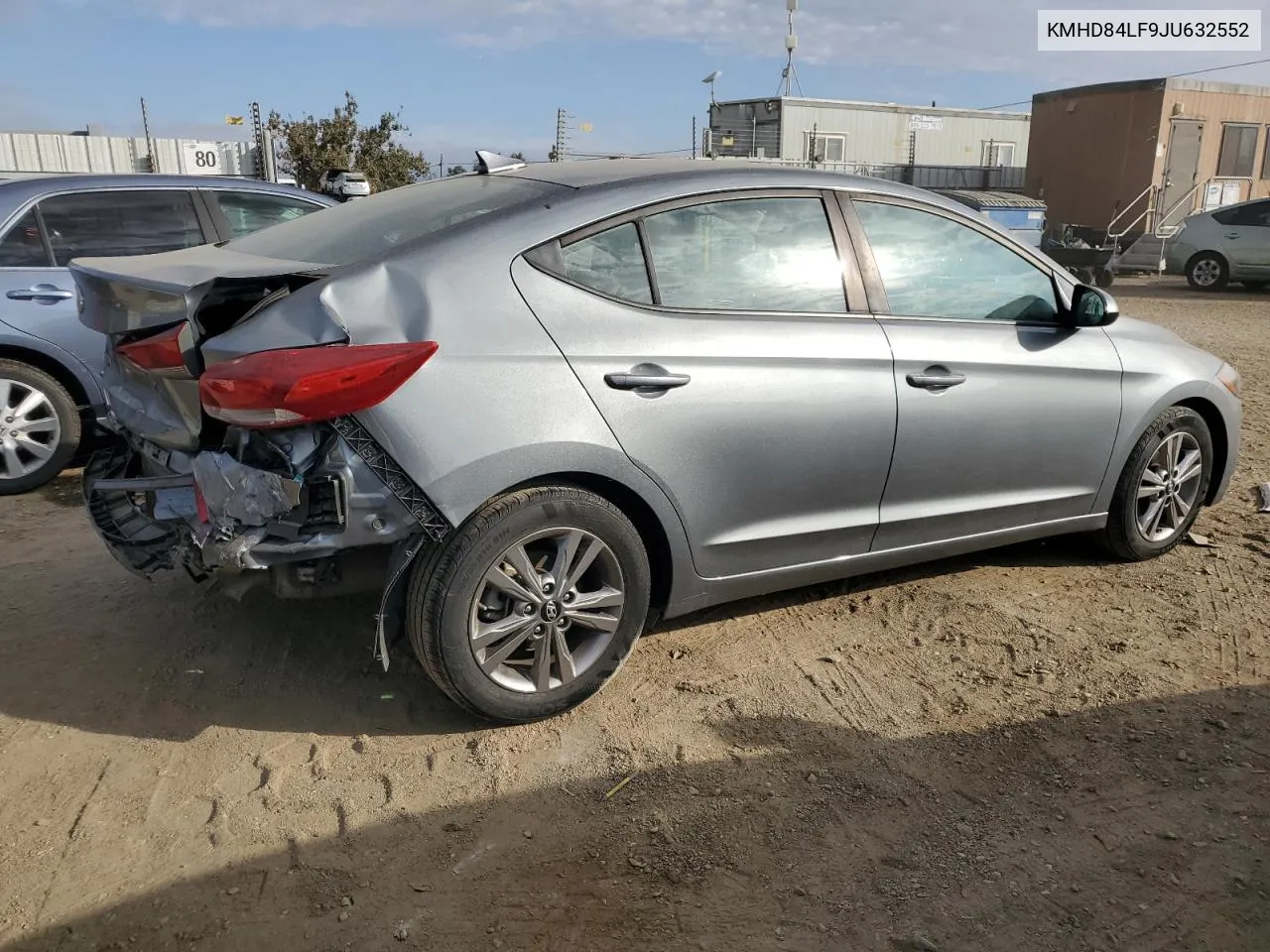 2018 Hyundai Elantra Sel VIN: KMHD84LF9JU632552 Lot: 72375884