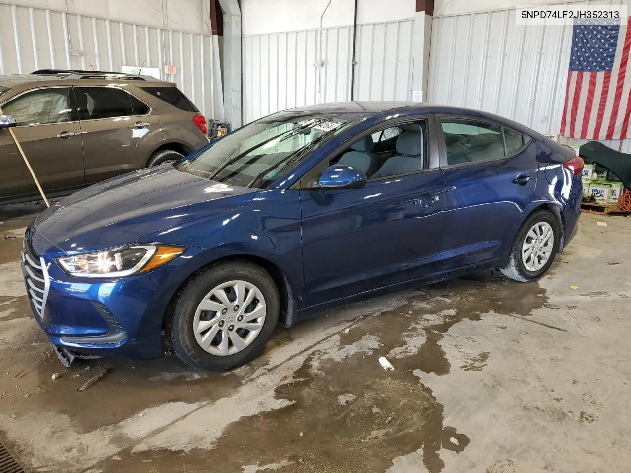 2018 Hyundai Elantra Se VIN: 5NPD74LF2JH352313 Lot: 72384264