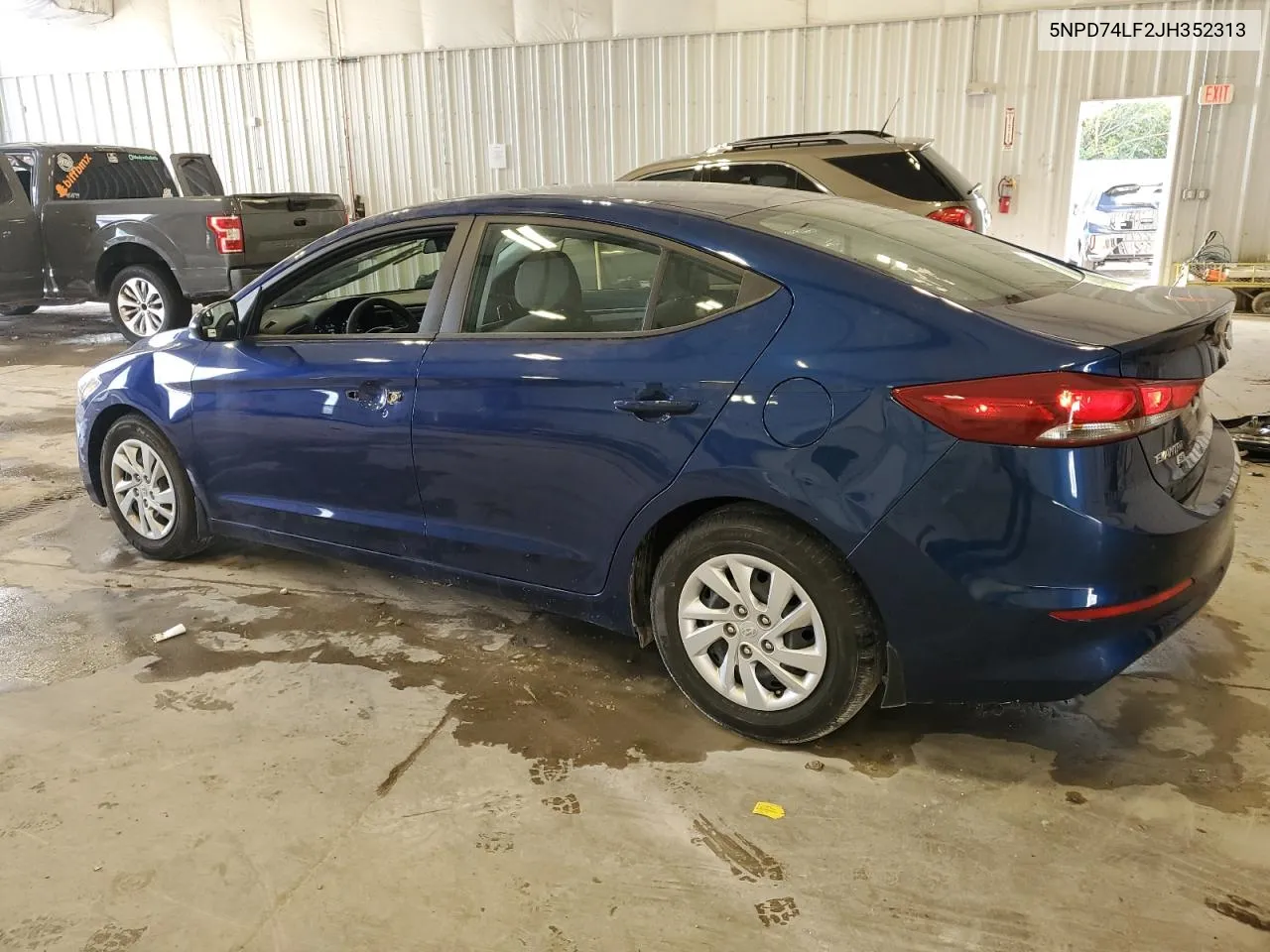 2018 Hyundai Elantra Se VIN: 5NPD74LF2JH352313 Lot: 72384264