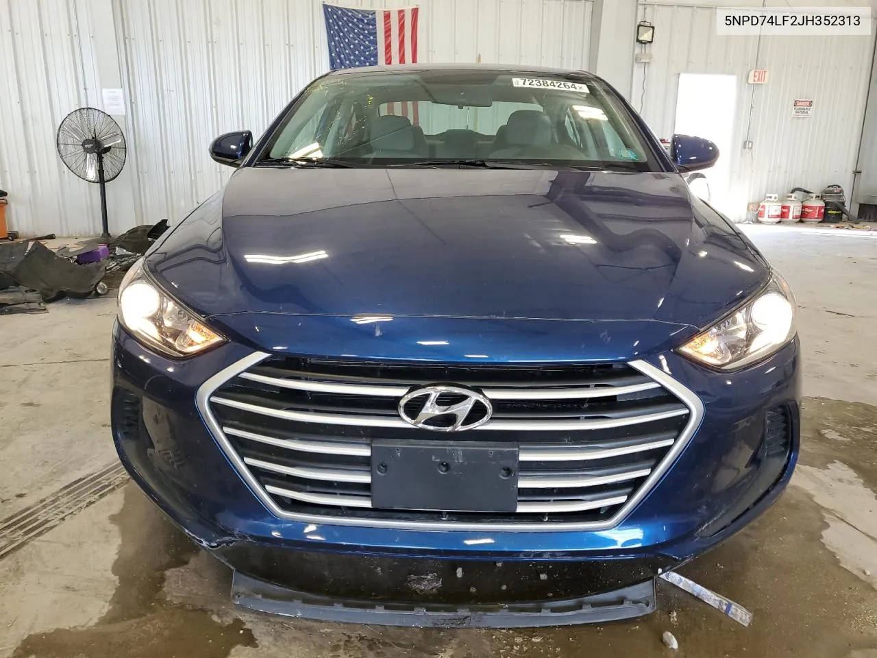 5NPD74LF2JH352313 2018 Hyundai Elantra Se