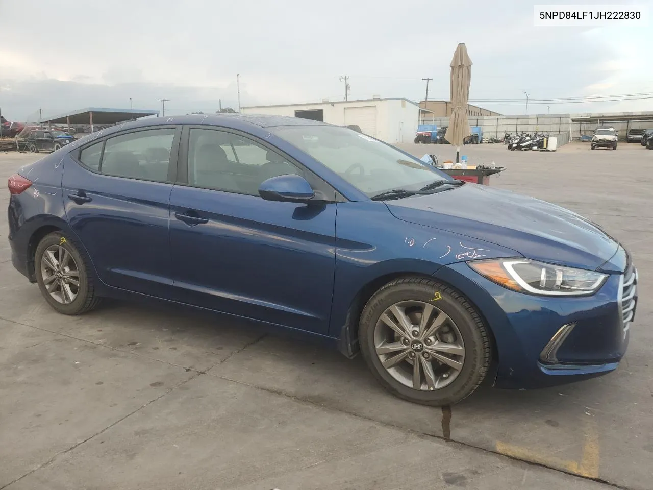 5NPD84LF1JH222830 2018 Hyundai Elantra Sel