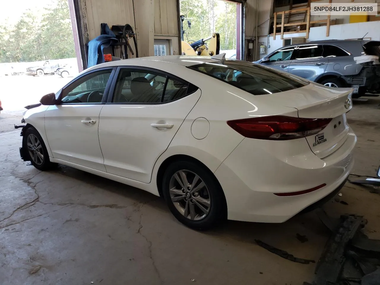 5NPD84LF2JH381288 2018 Hyundai Elantra Sel