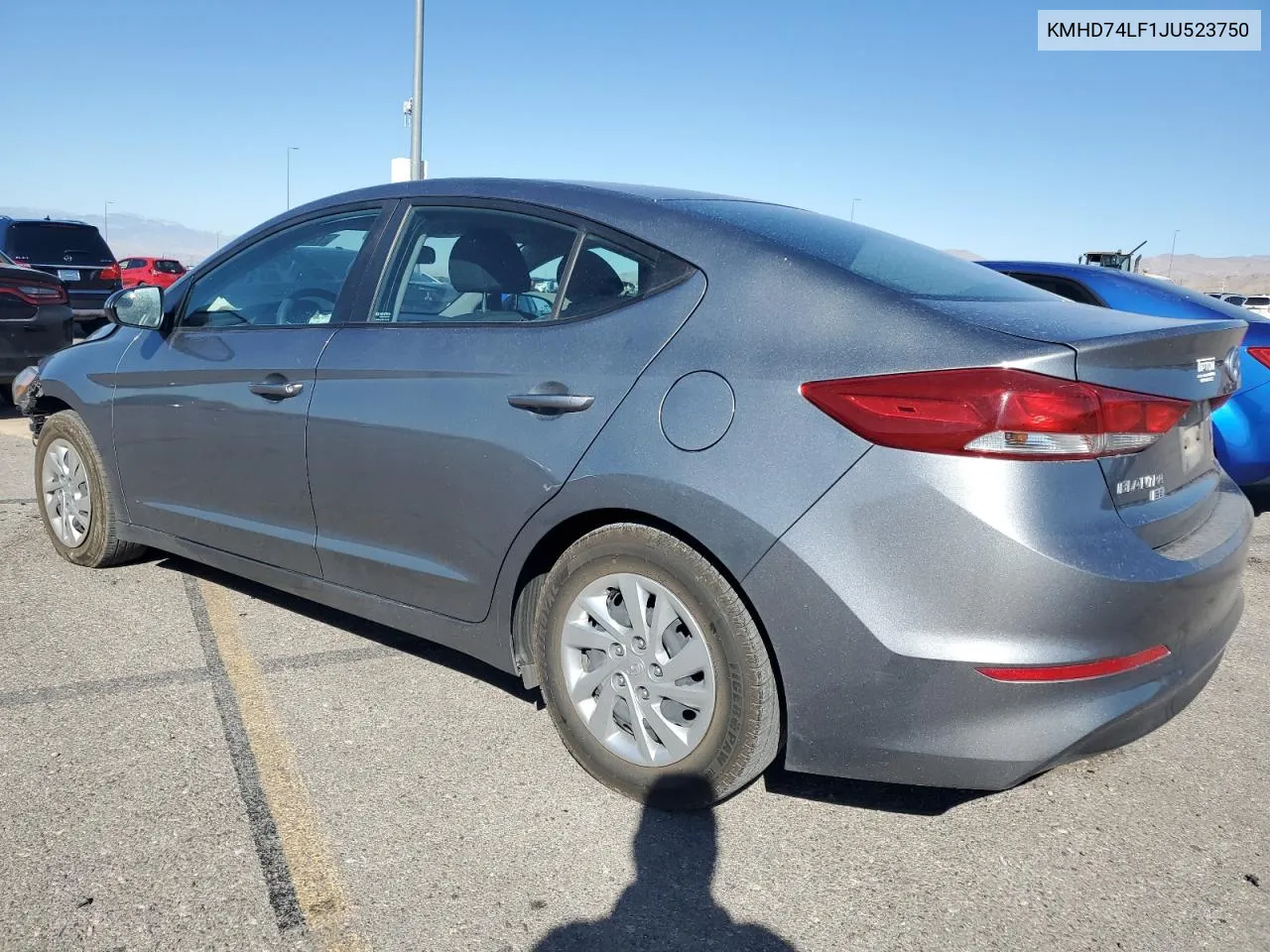 KMHD74LF1JU523750 2018 Hyundai Elantra Se