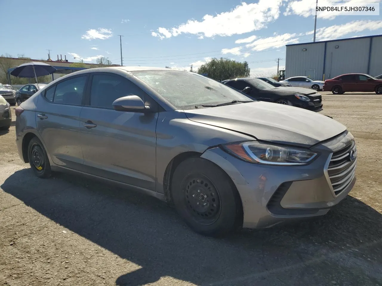 2018 Hyundai Elantra Sel VIN: 5NPD84LF5JH307346 Lot: 72537124