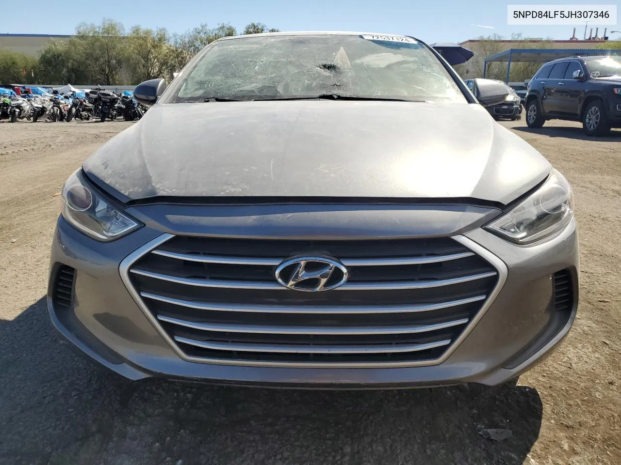 5NPD84LF5JH307346 2018 Hyundai Elantra Sel