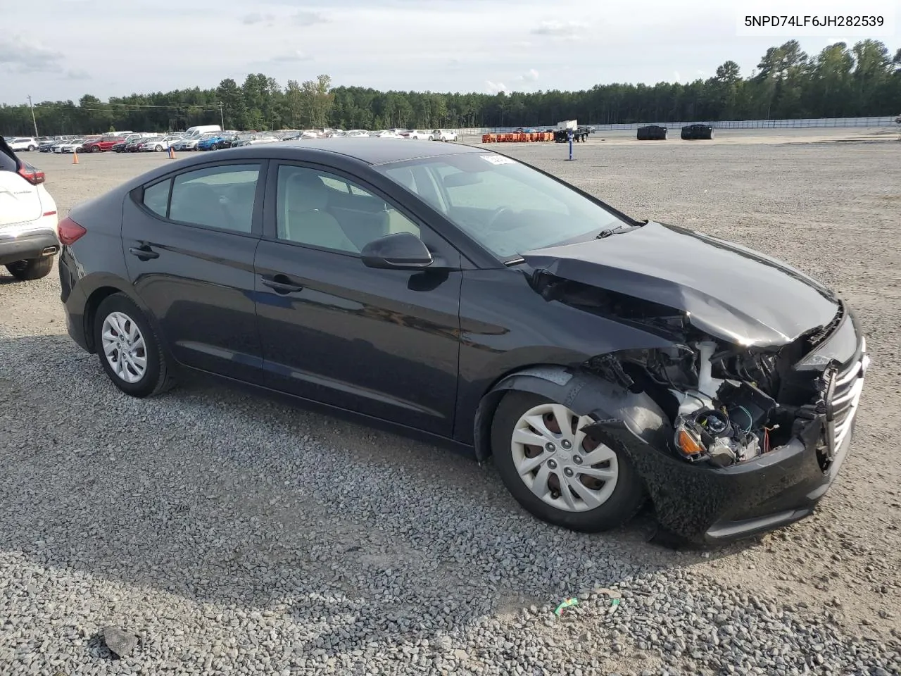 5NPD74LF6JH282539 2018 Hyundai Elantra Se