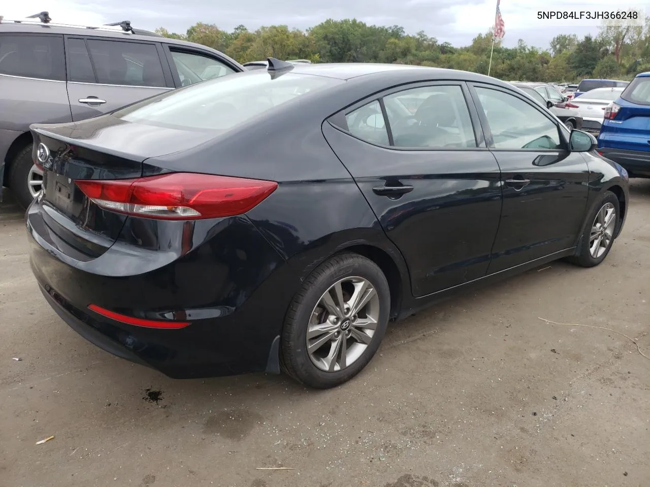 2018 Hyundai Elantra Sel VIN: 5NPD84LF3JH366248 Lot: 72565224