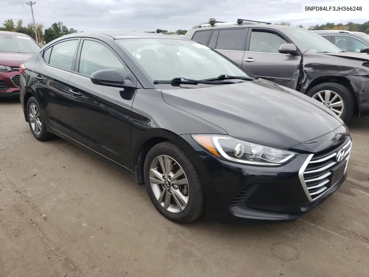 2018 Hyundai Elantra Sel VIN: 5NPD84LF3JH366248 Lot: 72565224