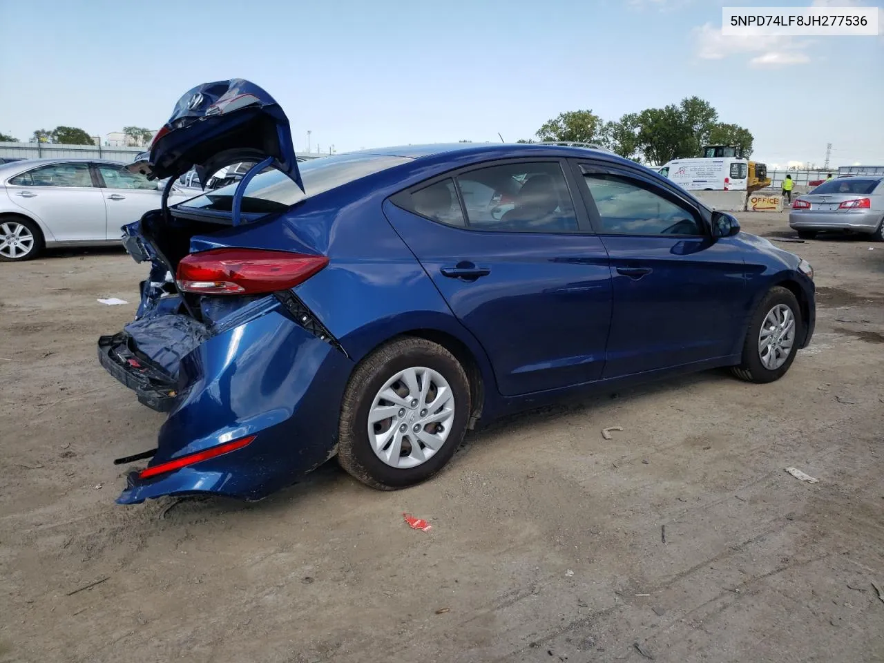 2018 Hyundai Elantra Se VIN: 5NPD74LF8JH277536 Lot: 72572064