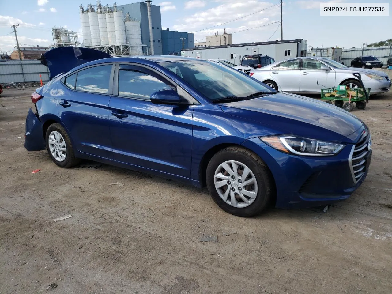 2018 Hyundai Elantra Se VIN: 5NPD74LF8JH277536 Lot: 72572064