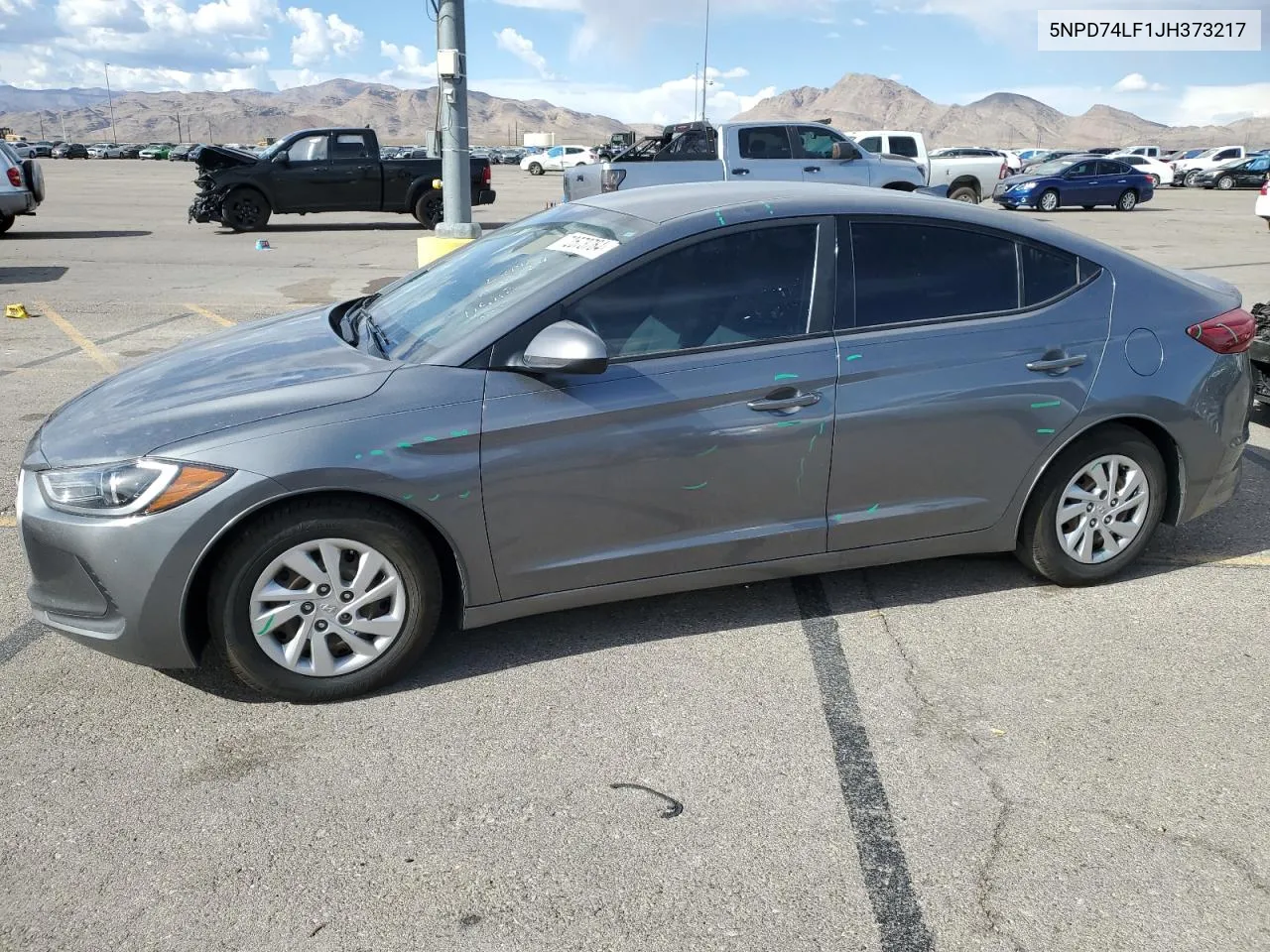 5NPD74LF1JH373217 2018 Hyundai Elantra Se