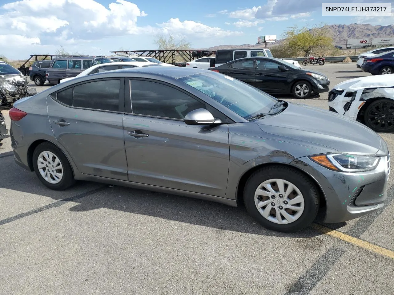 5NPD74LF1JH373217 2018 Hyundai Elantra Se