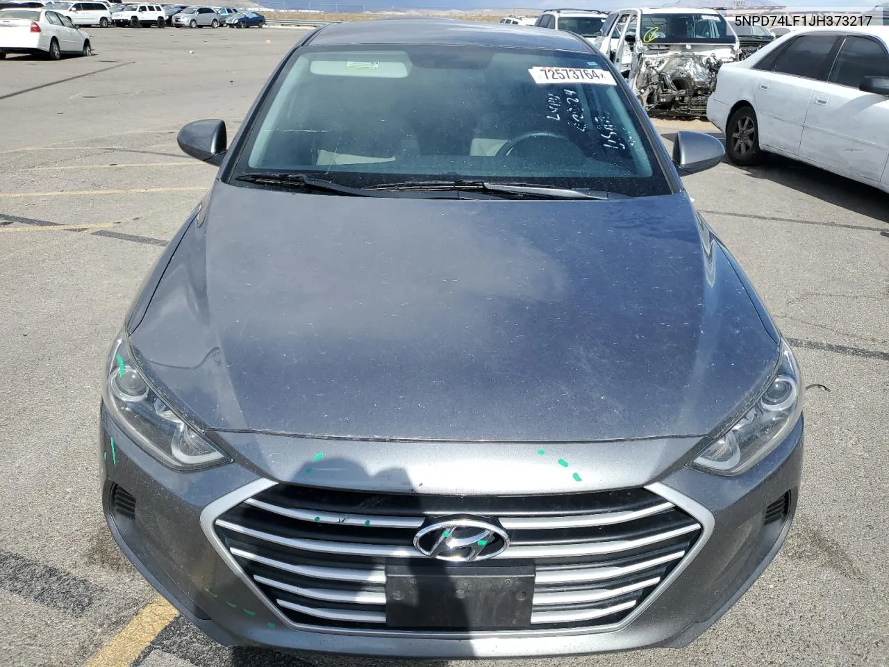 5NPD74LF1JH373217 2018 Hyundai Elantra Se