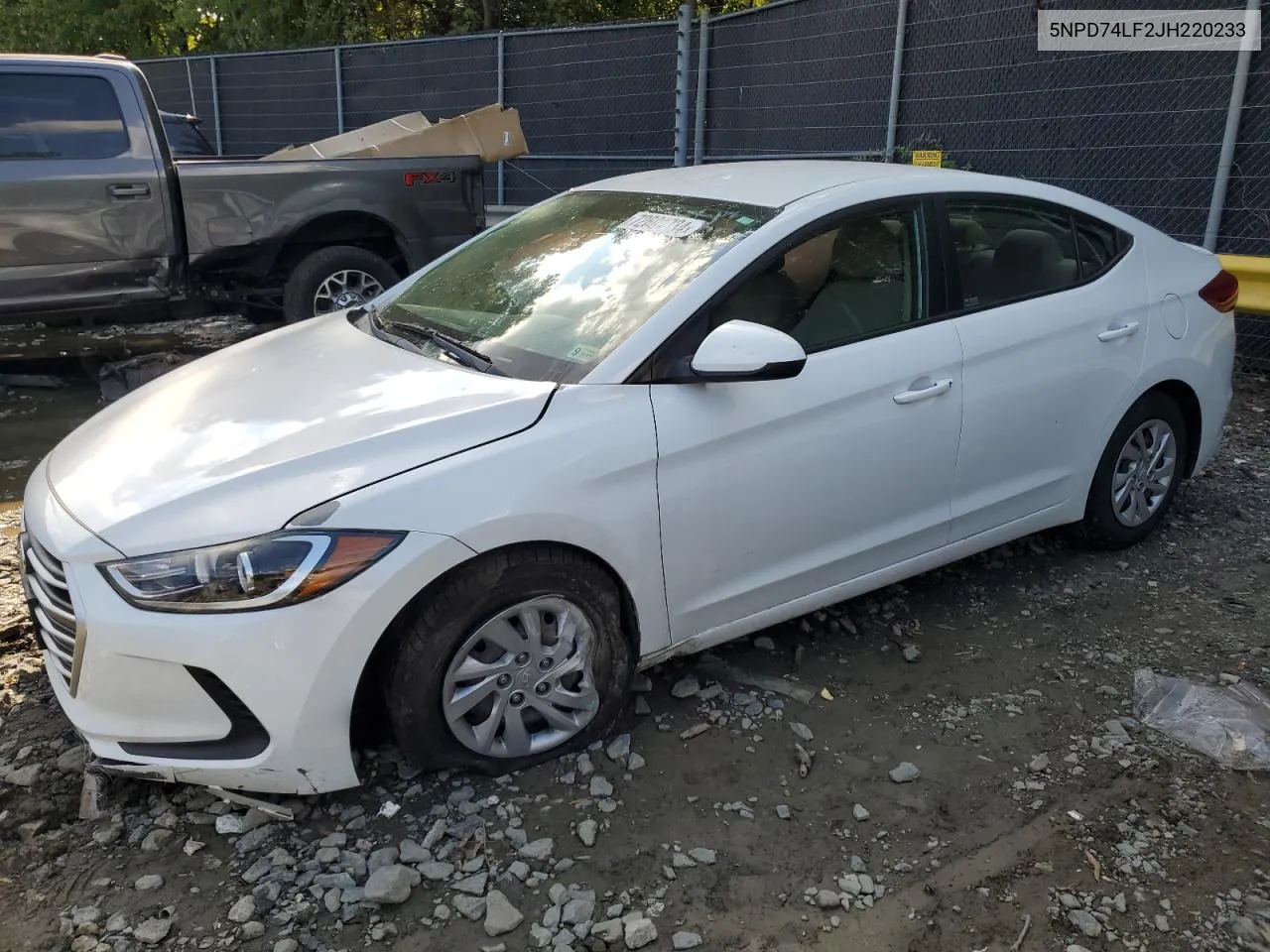 2018 Hyundai Elantra Se VIN: 5NPD74LF2JH220233 Lot: 72601734