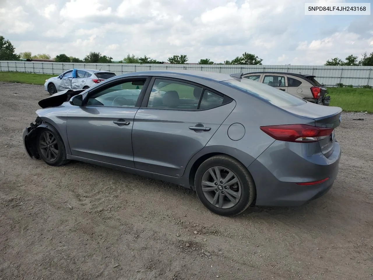 2018 Hyundai Elantra Sel VIN: 5NPD84LF4JH243168 Lot: 72603064