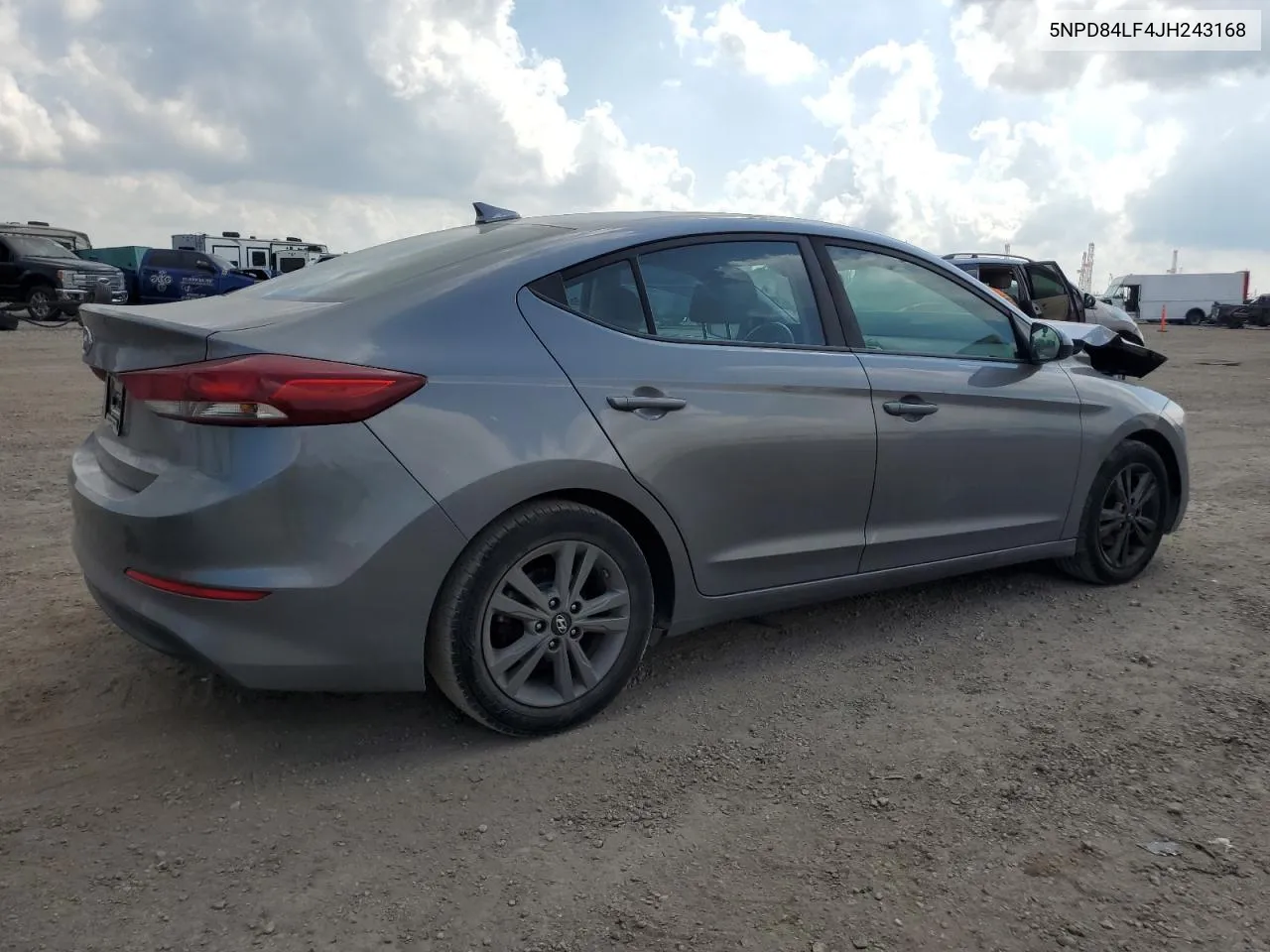 5NPD84LF4JH243168 2018 Hyundai Elantra Sel