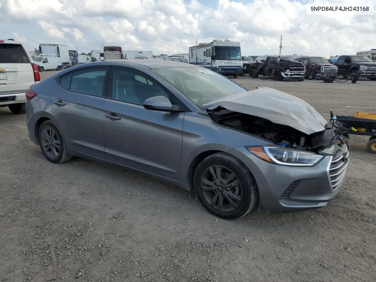 5NPD84LF4JH243168 2018 Hyundai Elantra Sel