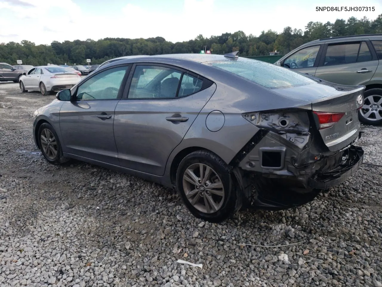 5NPD84LF5JH307315 2018 Hyundai Elantra Sel