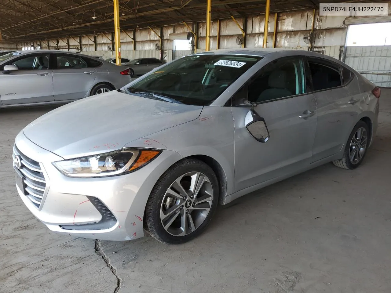 2018 Hyundai Elantra Se VIN: 5NPD74LF4JH222470 Lot: 72626034